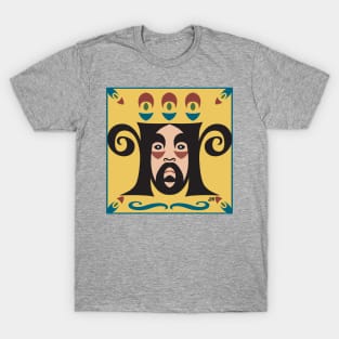 Medieval King Colorized T-Shirt